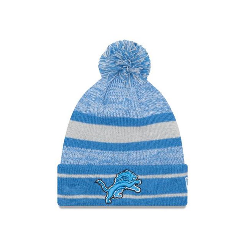 NFL Detroit Lions Cuff Knit (AAC2124) - Blue New Era Beanies